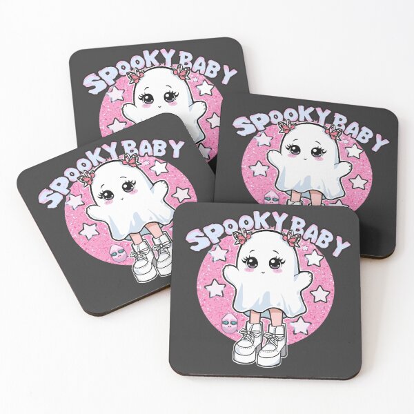 Item preview, Spooky Baby – Cute Kawaii Ghost Aesthetic designed and sold by calm-style.