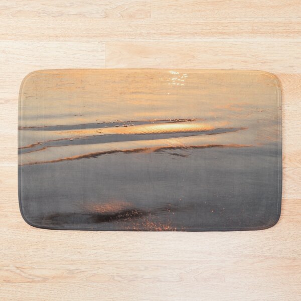 Item preview, Golden Sunset Abstraction on Sand and Water designed and sold by Georgia Mizuleva.