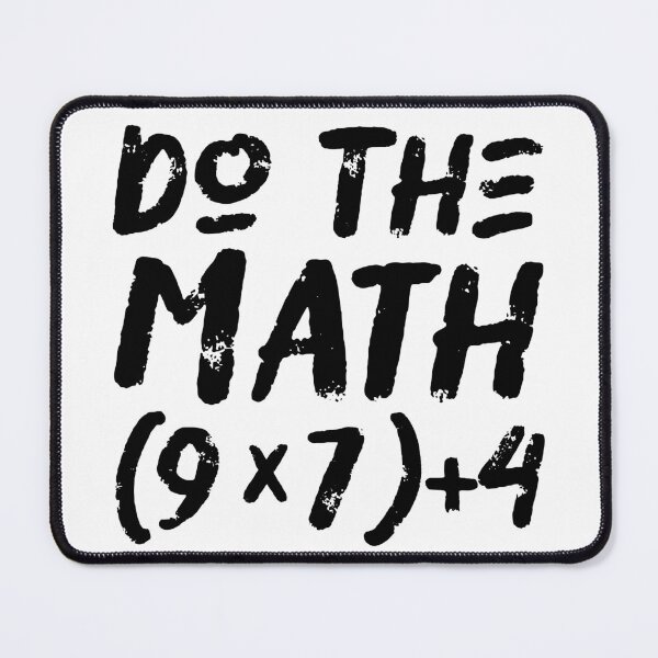 Item preview, Do The Math Funny 67 Meme Humor Six Seven Design designed and sold by YourArt7.