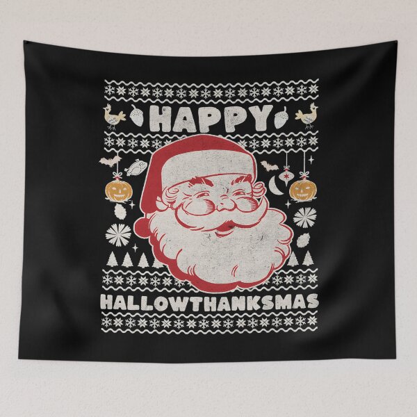 Item preview, Funny Hallothanksmas Family Design designed and sold by vgduzhpxqvz58.