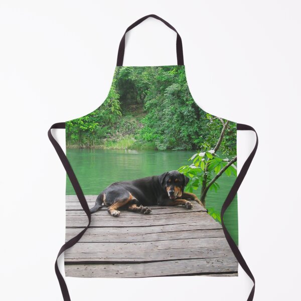 Item preview, Happy Dog on the Rio Dulce designed and sold by heatherfriedman.