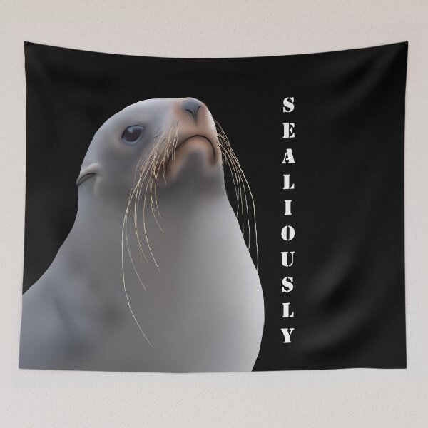Item preview, Sealious Kekeno (fur seal) designed and sold by GivernyKate.