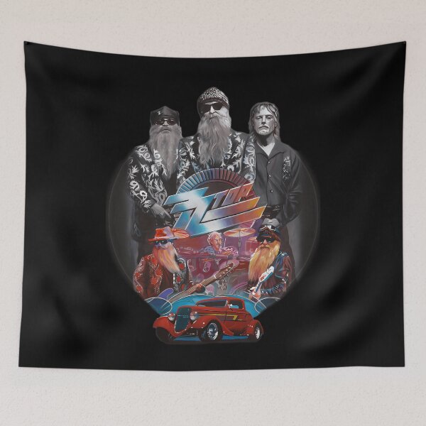 Aperçu de l'œuvre Musique - ZZ Top créée et vendue par lesanverp.