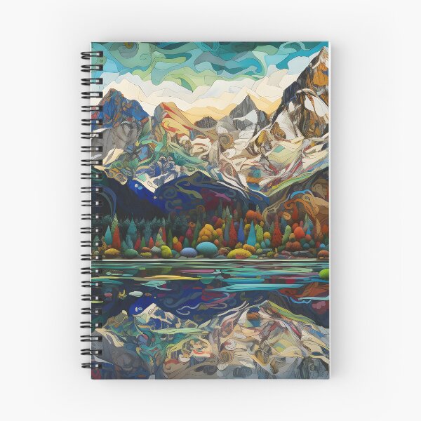 Item preview, Lago de montaña designed and sold by FlowerPowerPow.
