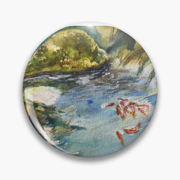 Item preview, Dreamed the pond designed and sold by Ginnyhuanginart.