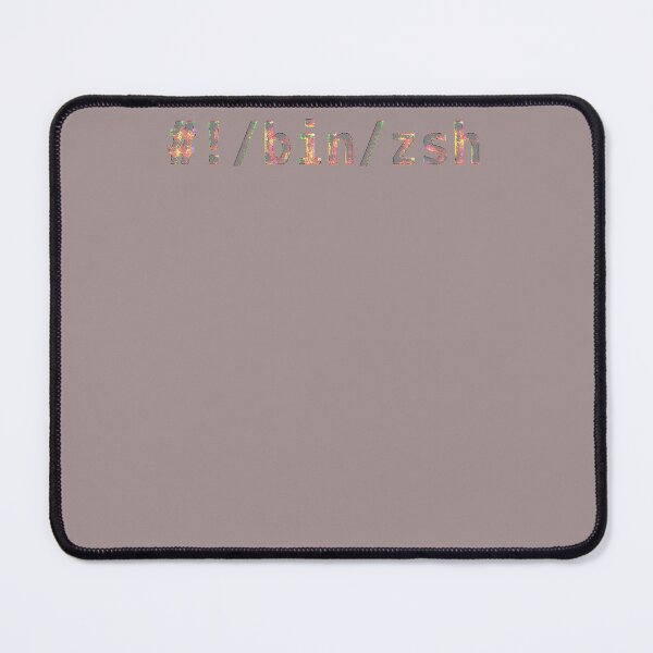 Item preview, HASHBANG-BINZSH---COMMAND-LINE-HACKER-DESIGN---WHITE-TEXT designed and sold by surielcameron.
