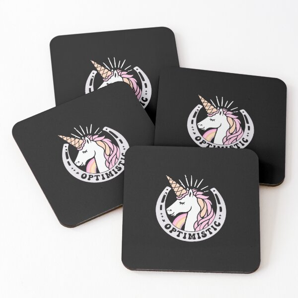 Item preview, Optimistic Unicorn — Groovy Pastel Horseshoe Mythology Graphic designed and sold by Colorful-Garden.