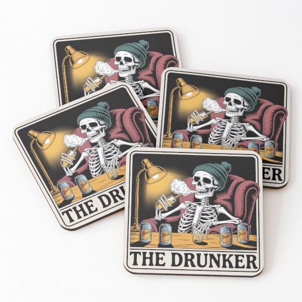 Item preview, The Drunker Skeleton SVG PNG, Funny Beer Drinking Skull Design, Retro Bar Art Sublimation File, Adult Humor T-Shirt Gift designed and sold by PNG PAPER STUDIO.