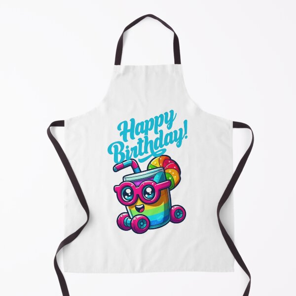 Item preview, Rainbow Drink Kawaii Birthday Cup Rolling Cake Party designed and sold by DibuHumor.