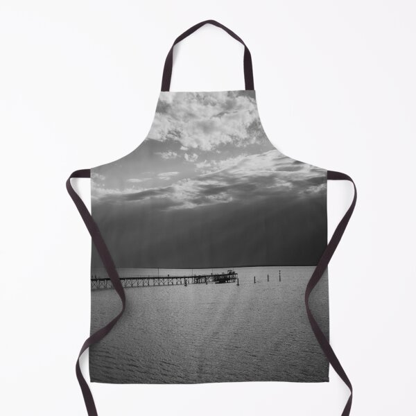 Item preview, Ceduna Jetty – Black and White Coastal Photography, South Australia designed and sold by Michael van der Hoorn.
