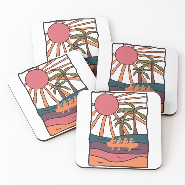 Item preview, River Rafting illustration designed and sold by AdventArt.