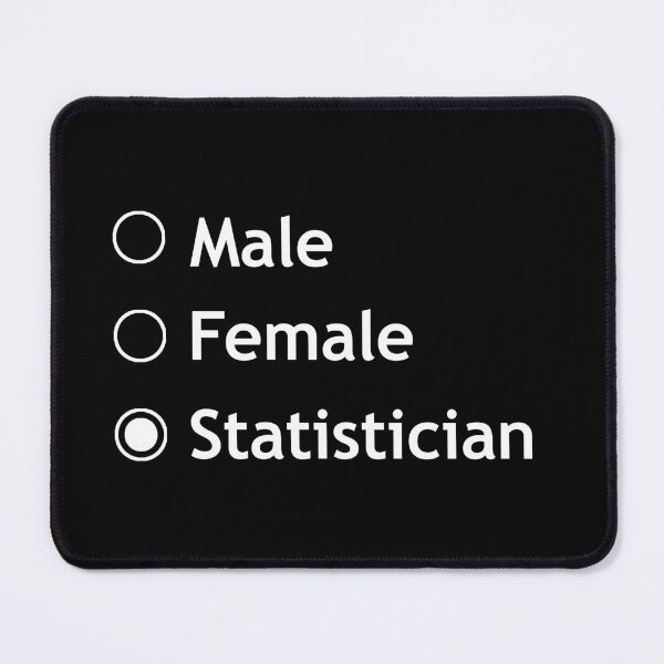 Item preview, Statistician Gender Checkbox Funny Nerd Design designed and sold by hangmeart.