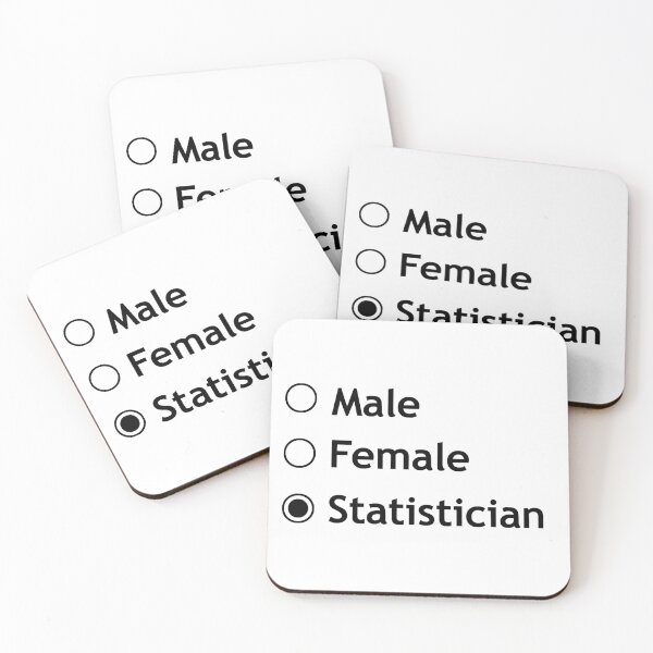 Item preview, Statistician Gender Checkbox Funny Nerd Design designed and sold by hangmeart.