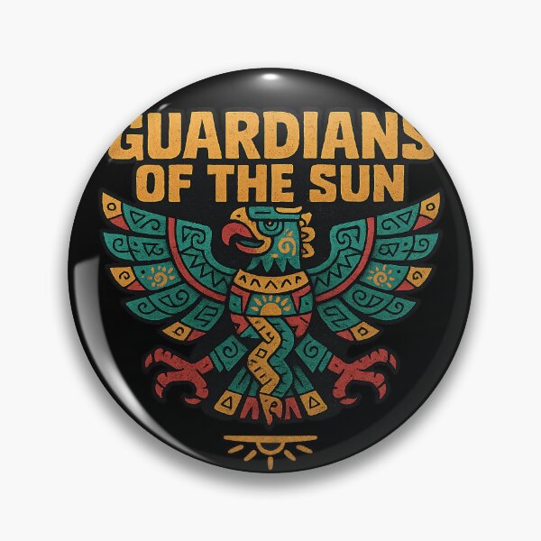 Item preview, Guardians of the Sun Mayan Tribal Eagle designed and sold by AncientVibes.