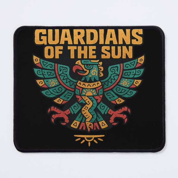 Item preview, Guardians of the Sun Mayan Tribal Eagle designed and sold by AncientVibes.