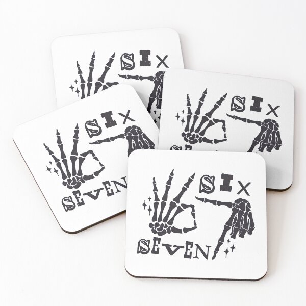 Item preview, 6 7 - Six Seven Halloween Skeleton Hands designed and sold by covuyed.