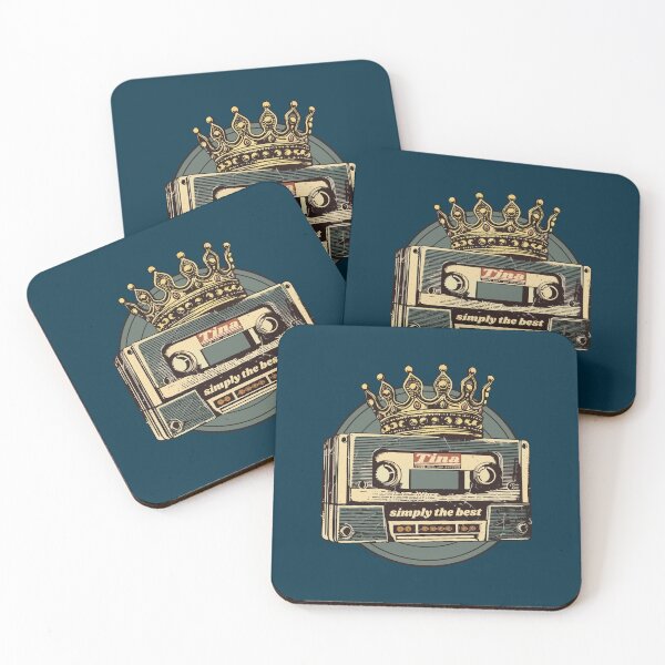 Item preview, Retro audio tape, Tina Turner Simply the Best designed and sold by hoppealeen.