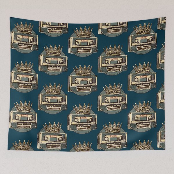 Item preview, Retro audio tape, Tina Turner Simply the Best designed and sold by hoppealeen.