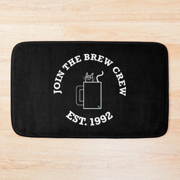 Item preview, Brew Crew White Cat designed and sold by chowlet.