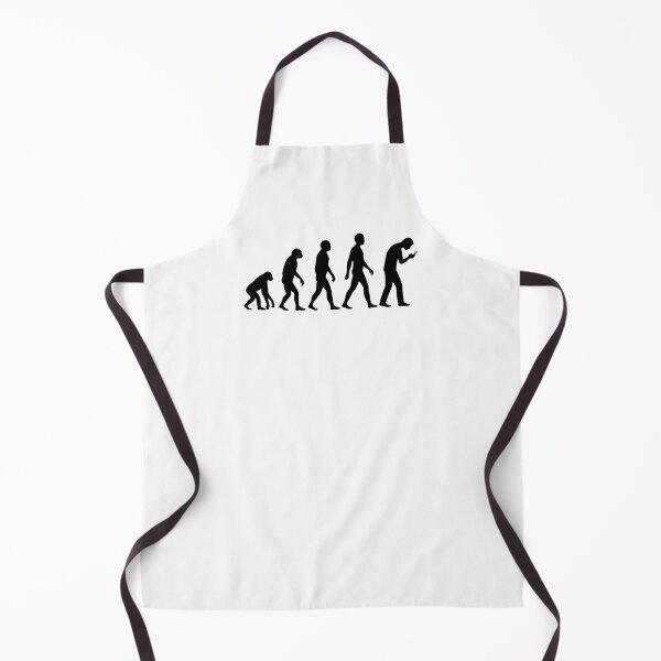 Item preview, Evolution of Scrolling – Minimalist Tech Addiction Silhouette Design designed and sold by getpressedshirt.