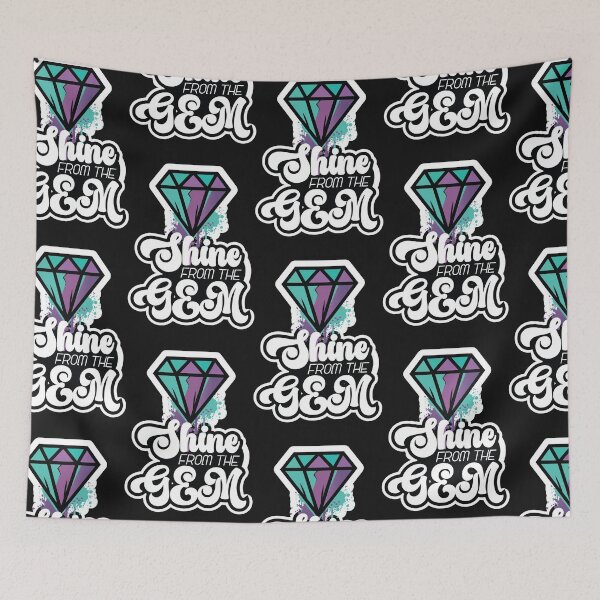 Item preview, Shine From the Gem – Urban Diamond Street Art Design designed and sold by grafikhooliganz.
