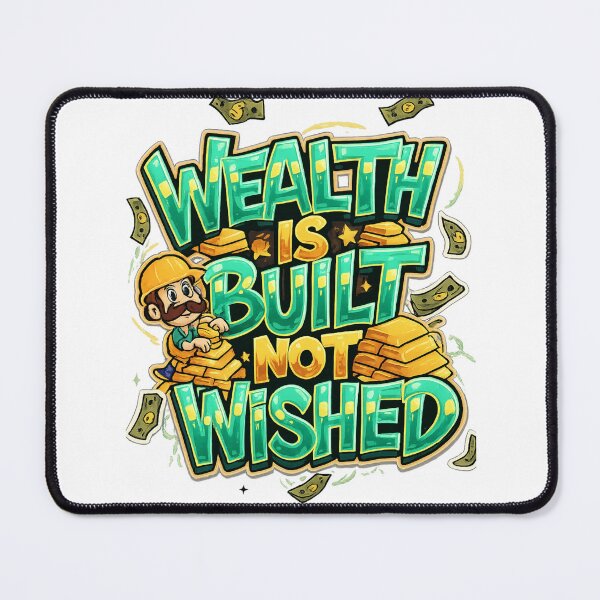 Item preview, Wealth Is Built—Gold Bar Builder designed and sold by Design Orbit.