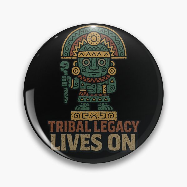 Item preview, Mayan Tribal Statue Glyph Warrior Legacy designed and sold by AncientVibes.