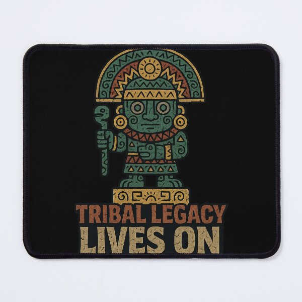 Item preview, Mayan Tribal Statue Glyph Warrior Legacy designed and sold by AncientVibes.