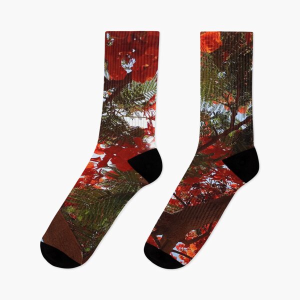 Item preview, Beautiful nature blooming red flowers. designed and sold by DaliaSabryTee.
