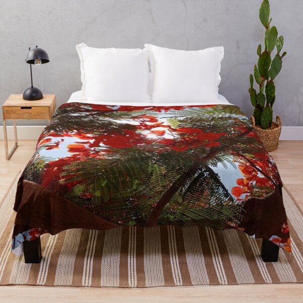 Item preview, Beautiful nature blooming red flowers. designed and sold by DaliaSabryTee.