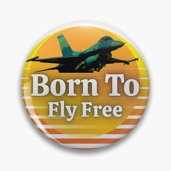 Item preview, Born to Fly Free F16 Falcon designed and sold by Combat Skies.