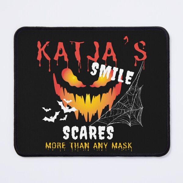 Item preview, Katja’s smile scares more than any mask. designed and sold by Antik by Schulz.