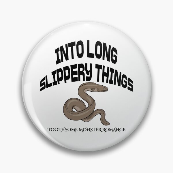 Item preview, Into Long Slippery Things Toothsome Monster Romance designed and sold by Hutia Publishing.