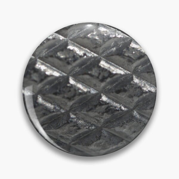 Item preview, Diamond Plate Quilted Foil Metal Pattern (Microscope Photograph) designed and sold by Petalgrain.