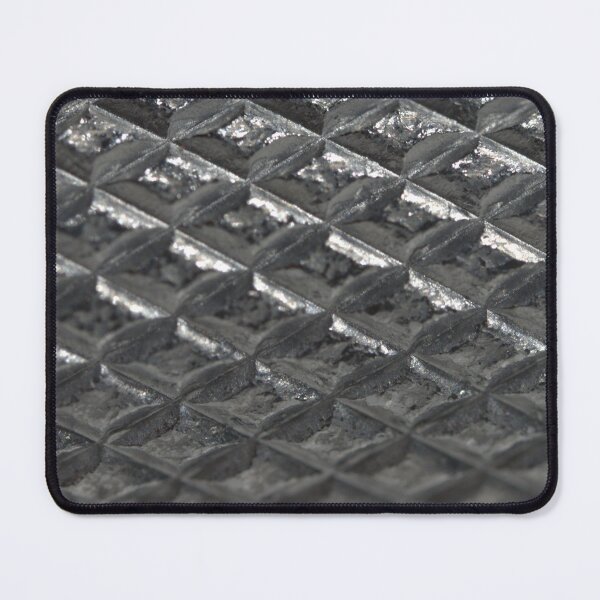 Item preview, Diamond Plate Quilted Foil Metal Pattern (Microscope Photograph) designed and sold by Petalgrain.