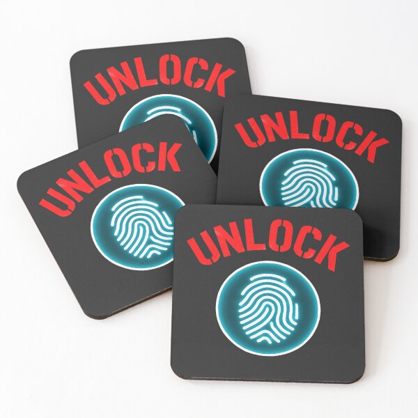 Item preview, Unlock – Futuristic Fingerprint Design designed and sold by Indoni.
