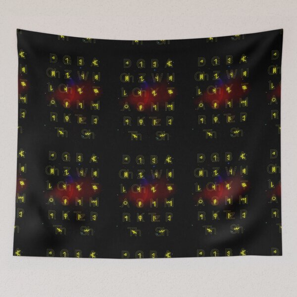 Item preview, Phoenician Hebrew Chart designed and sold by ACG-Bazaar.
