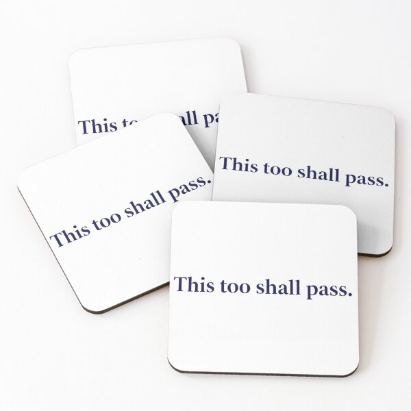 Item preview, This too shall pass. designed and sold by HorizonStores.