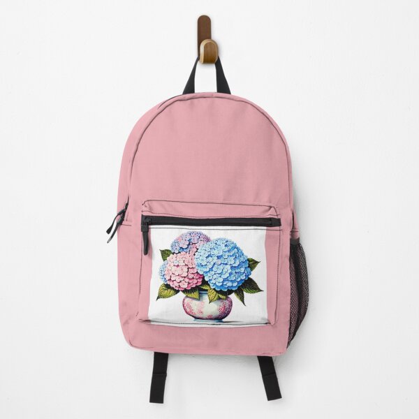 Item preview, Vibrant Hydrangea Bouquet in Ornate Vase designed and sold by LanaGustavsson.