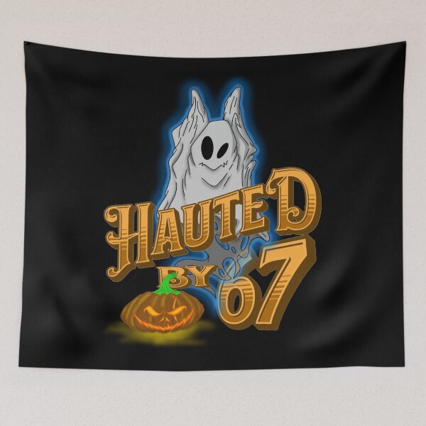 Item preview, Haunted by 67 – funny ghost and pumpkin halloween costume designed and sold by TheEndDesign.