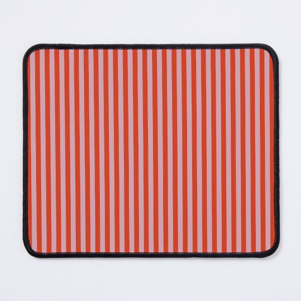 Item preview, Dusty Pink and tomato red stripes,striped pattern maroon designed and sold by patterncrow.