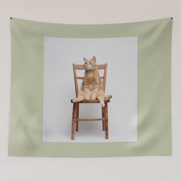 Item preview, Cat Sitting Like a Human designed and sold by casualnature.