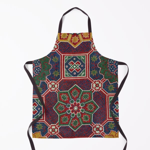 Item preview, Brocade Medallion Pattern – Japanese Textile Motif (Kyukozufu) designed and sold by tokomoroJP.