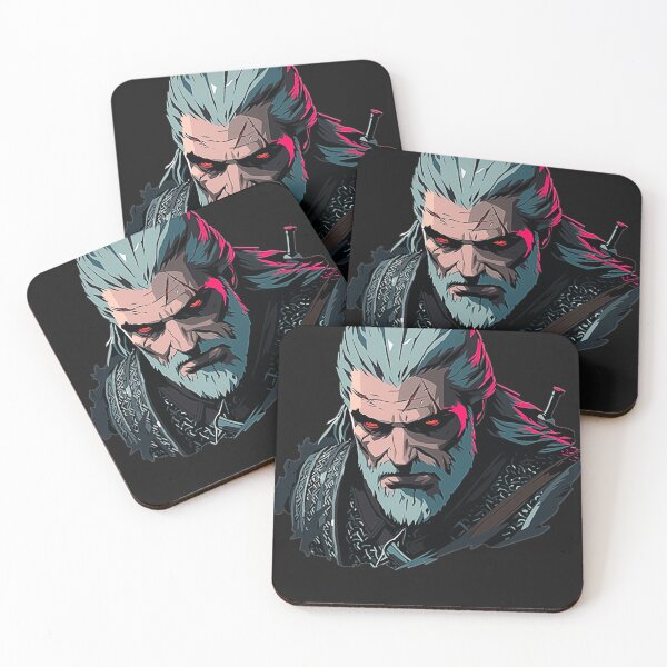 Item preview, Dark Warrior Portrait Illustration The Wild Hunt designed and sold by ArdeLind.