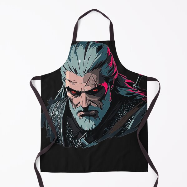 Item preview, Dark Warrior Portrait Illustration The Wild Hunt designed and sold by ArdeLind.