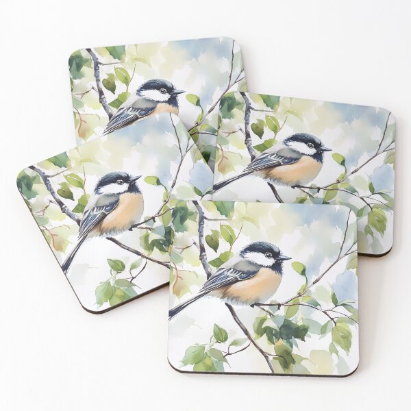 Item preview, Chickadee in a Tree designed and sold by laurashawart.