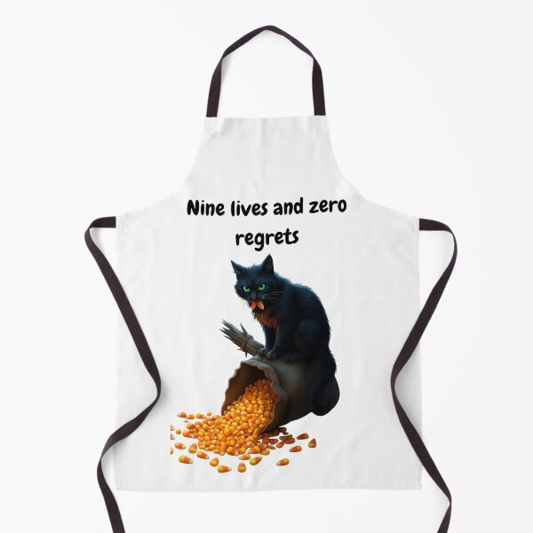 Item preview, Nine lives and zero regrets designed and sold by MagicMeow1.