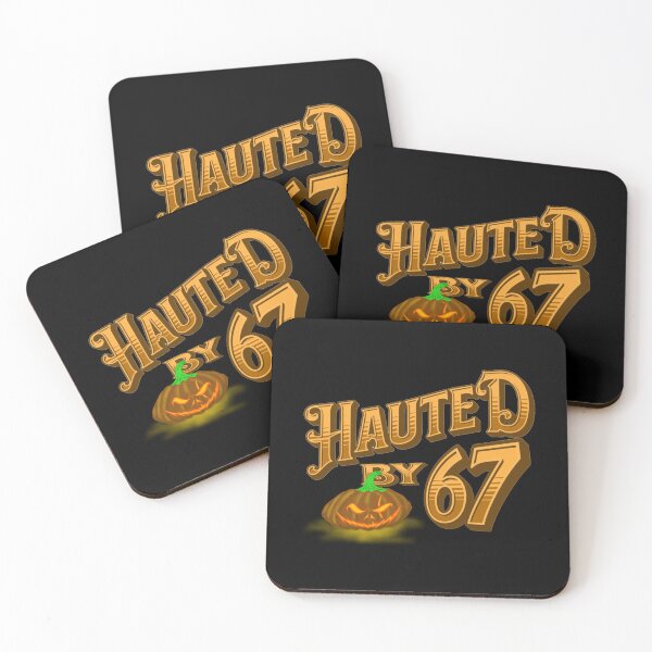 Item preview, Haunted by 67 – funny ghost and pumpkin halloween costume designed and sold by TheEndDesign.