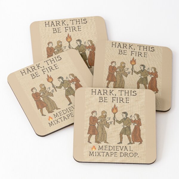 Item preview, Hark, This Be Fire – Medieval Mixtape Drop designed and sold by Grand Illusions.