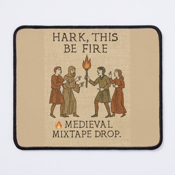 Item preview, Hark, This Be Fire – Medieval Mixtape Drop designed and sold by Grand Illusions.